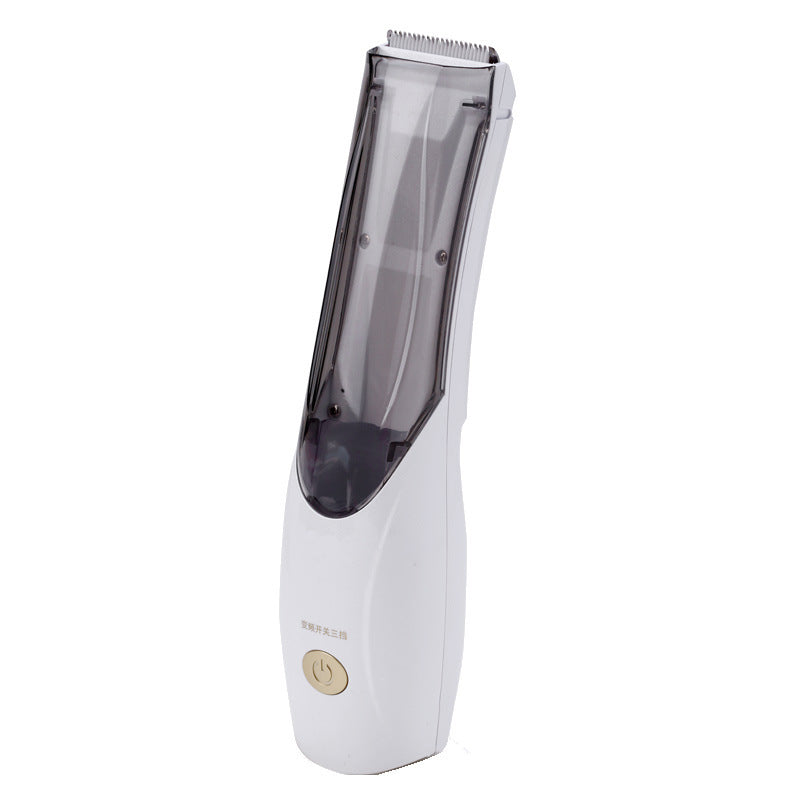 Rechargeable Pet Hair Trimmer with Hair Suction for Dogs and Cats