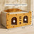 Cat bed with built-in corrugated cardboard scratching board, product image 6