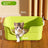Extra Large Semi-Enclosed Cat Litter Box with Scoop, Thick PP