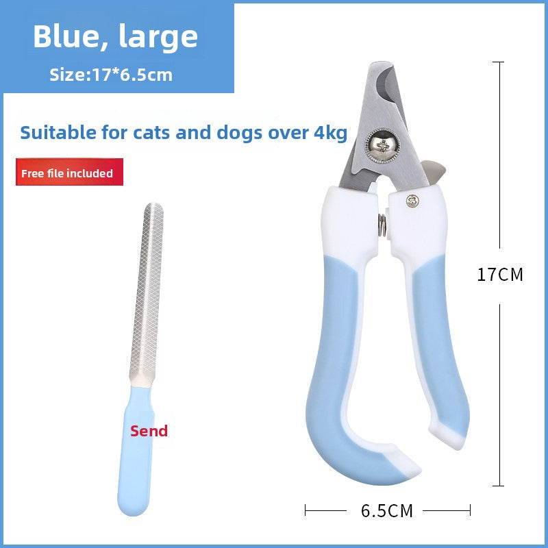 LED Electric Dog Nail Grinder with Multiple Grinding Heads
