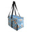 Small dog car safety seat with carry strap, product overview photo