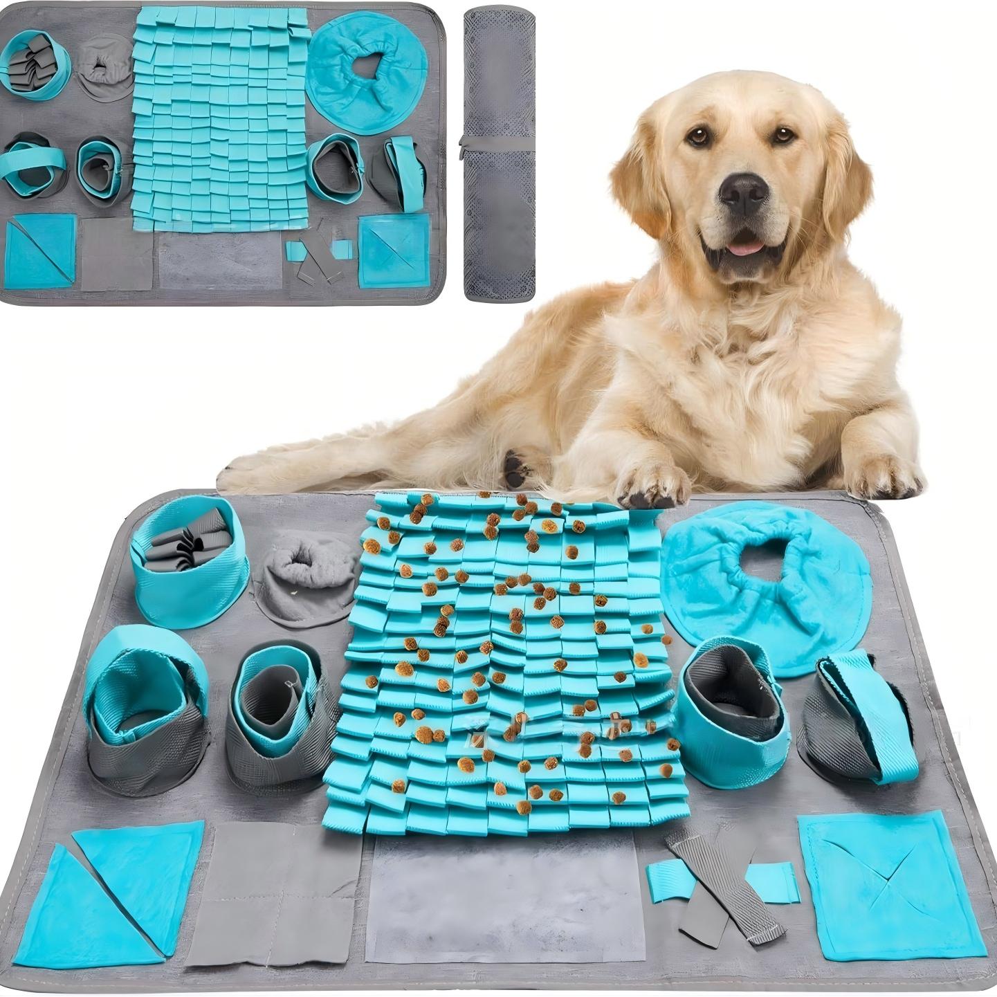Durable Webbing Snuffle Mat for Dogs, Foraging Enrichment Toy