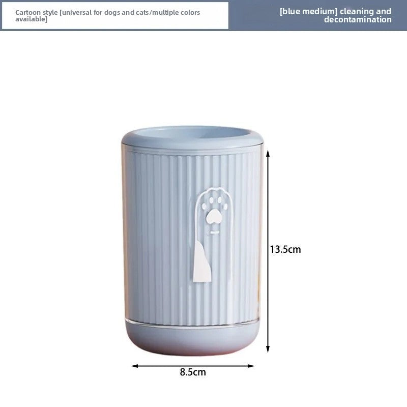 Manual Silicone Dog Paw Washer Cup for Muddy Paws, Three Sizes