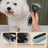 Pet Grooming Kit with Bath Brush, Combs, Scissors and Toothbrush