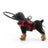 Adjustable blue pet bumper ring harness in polyester, product image 16