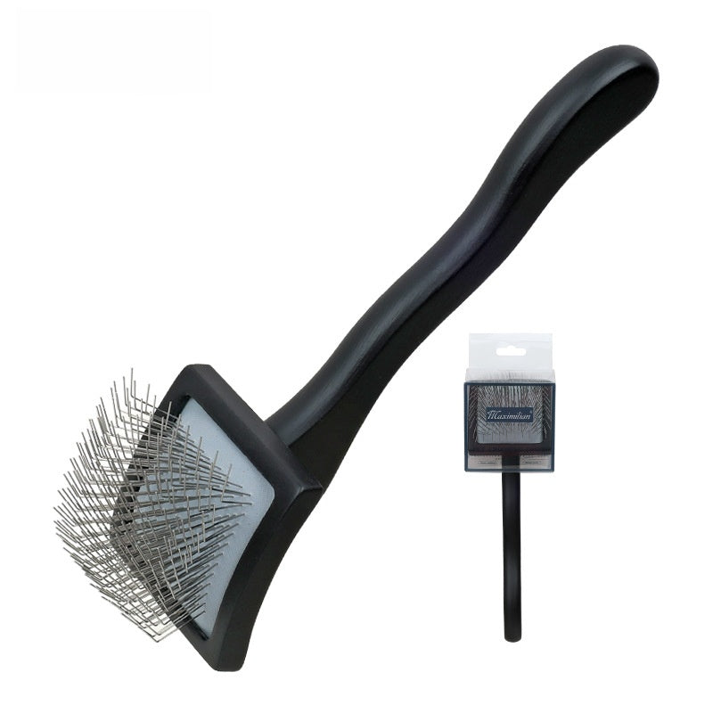 Wooden Handle Pet Grooming Comb for Dogs, Detangling Tool