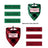 Christmas printed pet bandana for dogs and cats in Green Snowman, close-up detail