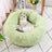 Round long plush pet nest for cats and dogs, view 2