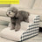 Bedside foam pet stairs with plaid cover, photo 10 of 11