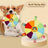 Plush vocal interactive dog frisbee