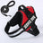 Adjustable polyester vest dog harness with 1.5m lead, ideal for everyday use