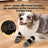 Non-slip cotton socks for medium and large dogs in Black, in a home setting