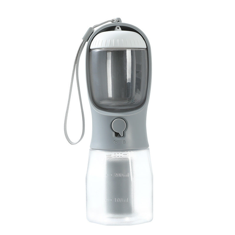 Portable Foldable Pet Drinking Cup, 300ml No-Spill Outdoor Water Feeder for Dogs and Cats