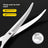 Straight, curved and thinning pet grooming shears with a matching comb