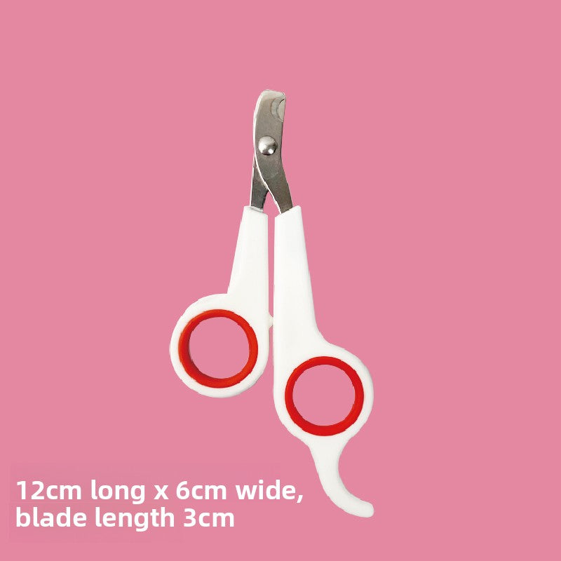 Cat Nail Clipper with Safety Guard and Non-Slip Grip