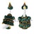 Christmas tree costume with hat for dogs and cats, in Green Christmas Tree, image 5