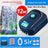 Quiet two outlet aquarium air pump with air stones and tubing, view 15