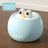 Ceramic Pet Water Fountain with Automatic Circulation and Kitten or Big Eyes Design