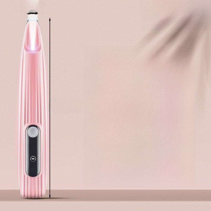Silent Rotary Paw and Leg Hair Trimmer for Dogs with Protective Cap