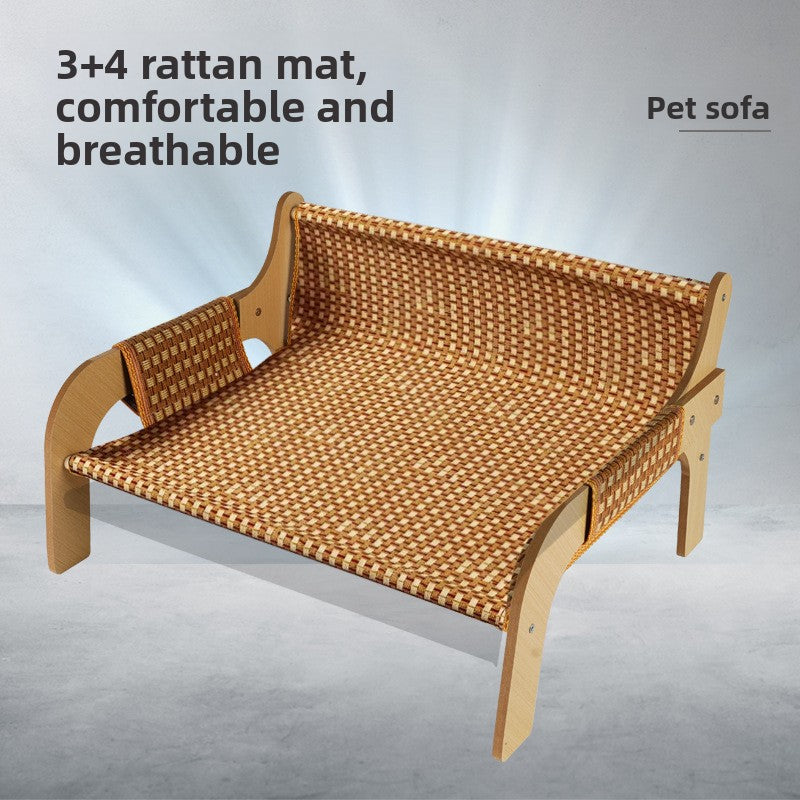 Scratch-resistant pet sofa for cats and small dogs, photo 3 of 15