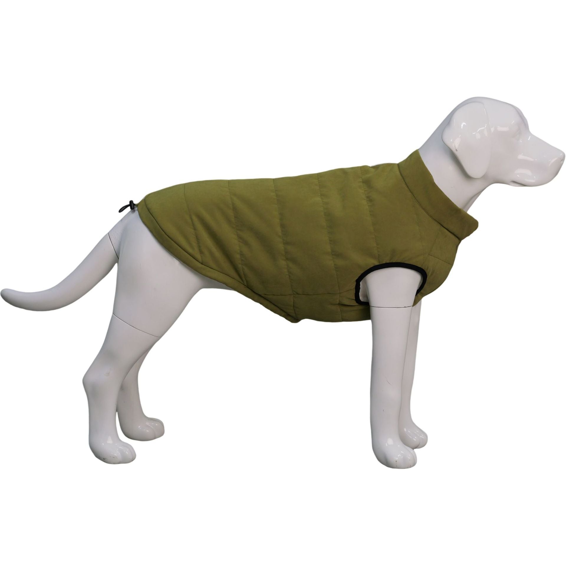 Waterproof fleece lined dog vest with snap buttons, product image 7