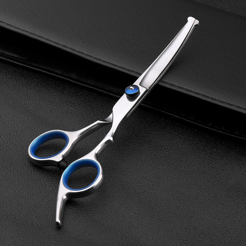 6 Inch Stainless Steel Dog Grooming Scissors, Straight and Curved