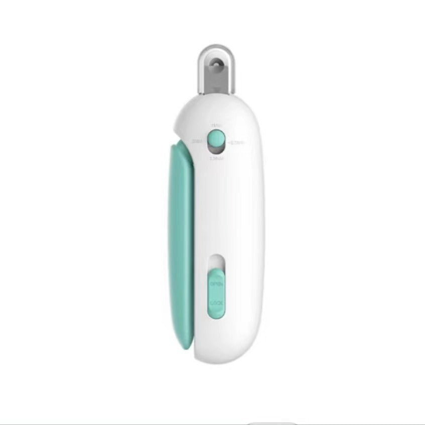 Ergonomic LED Pet Nail Clipper with Non-Slip Handle