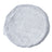 Raised round desk cat bed with grey faux fur on stand, view 10
