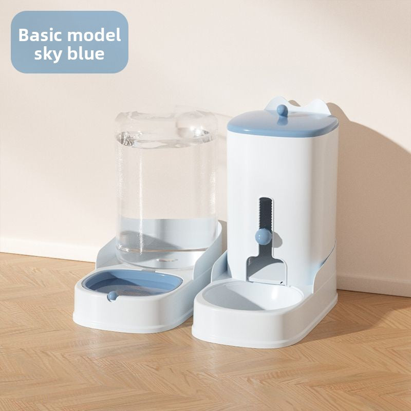 Automatic feeder and water dispenser