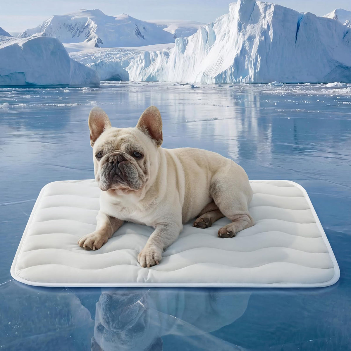 Blue breathable pet cooling pad for cats and dogs, photo 14