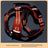 Reflective nylon vest dog harness, ideal for everyday use