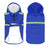 Hooded reflective waterproof dog raincoat, available in 7 colours, sizes Small to 5XL, image 5