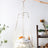 Handwoven bohemian hanging basket bed for cats, product image 2