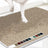 Absorbent chenille pet mat with non-slip base in grey, photo 18