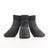 Sporty rubber dog protection shoes in Style 4, in a home setting