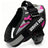 Reflective Oxford dog harness with hook and loop patch areas, available from Pet Royale UK