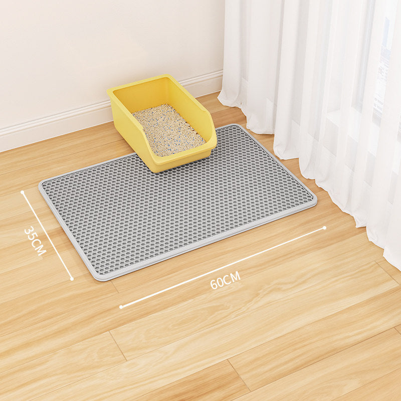 Anti-Slip Double Layer Cat Litter Control Mat