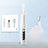 Quiet Cordless Pet Clipper with LED Light and Interchangeable Heads