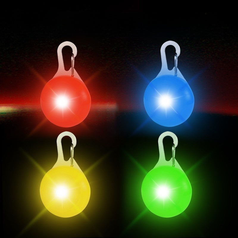 Trim to fit LED dog collar glowing in bright colour, product image 35