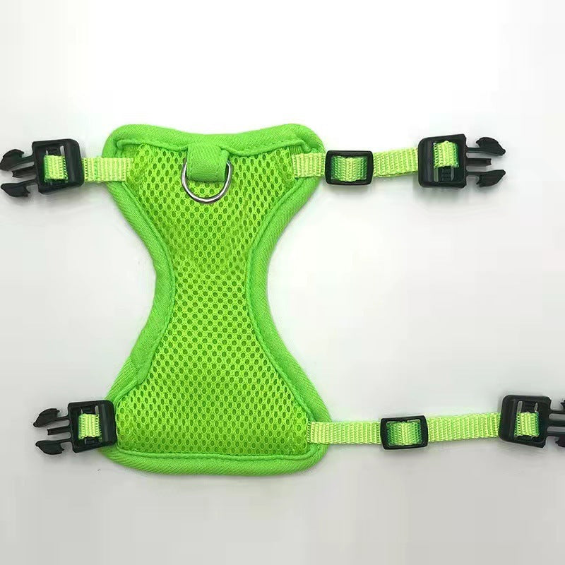 Cartoon frog and duck dog backpack, ideal for everyday use