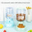3.8L Anti-Overturning Automatic Pet Water Feeder and Food Feeder in Four Colours