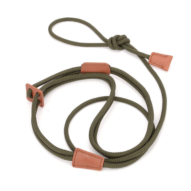 Integrated rope dog harness and lead, product photo