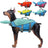 Reflective two-tone dog life jacket for swimming and boating, product image 1