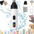 Pet Nail Grinder with LED Light and 3 Grit Sanding Bands, USB