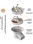 Automatic Cat Feeder with WiFi App Control, Timed Feeding and Optional Camera