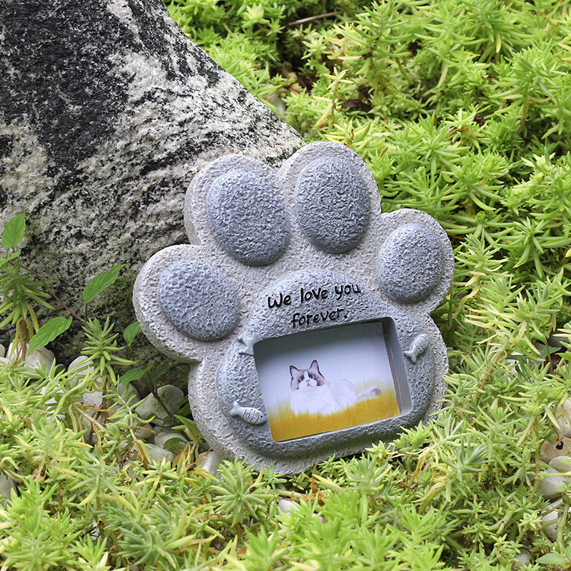 Pet Memorial Stone Resin Craft Ornament