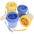 Deep Dog Paw Cleaner Cup with Soft Bristles, Towel Option