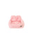 Square plush pet bed with removable cushion, product detail photo