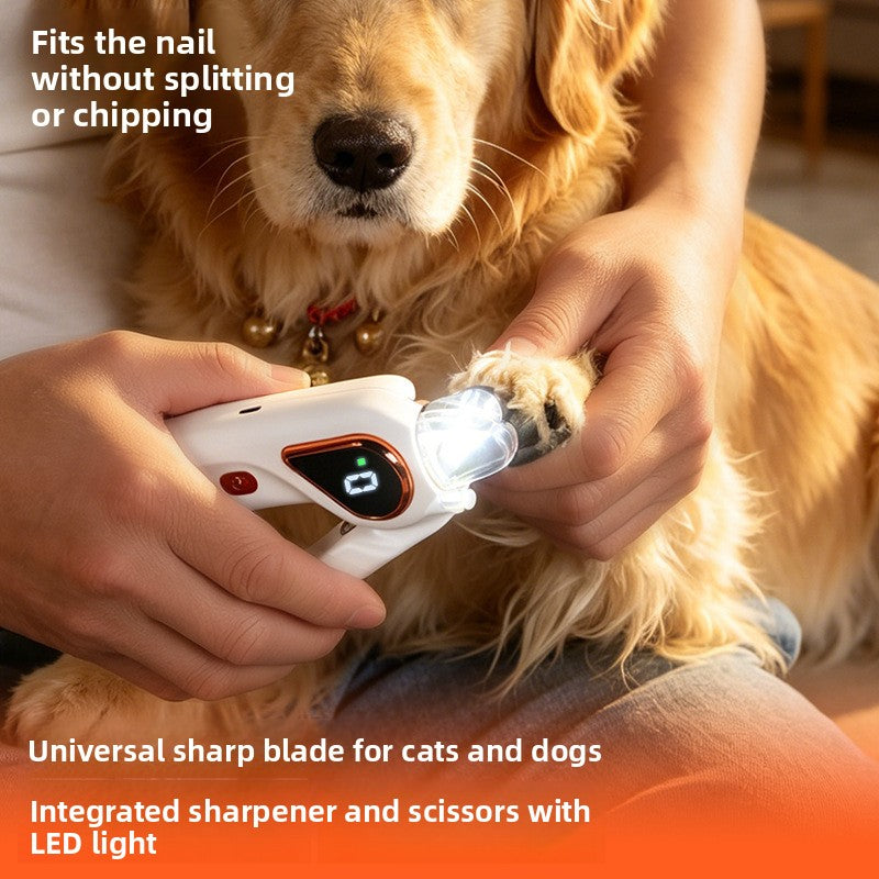 Quiet Electric Pet Nail Grinder, Rechargeable USB Claw Trimmer