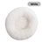 Light brown washable plush round pet bed with anti-slip base, photo 31